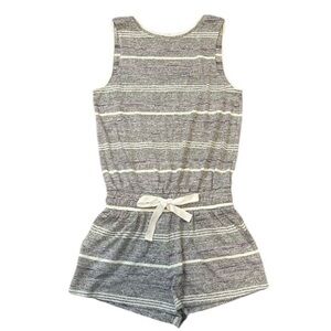 Wilfred Izabel Tie-Waist Jersey Knit Shorts Romper